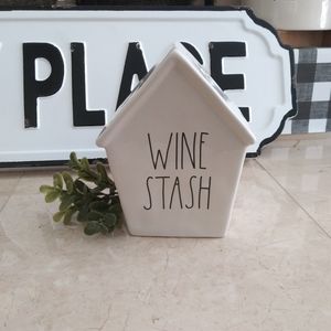 Rae Dunn WINE STASH house
